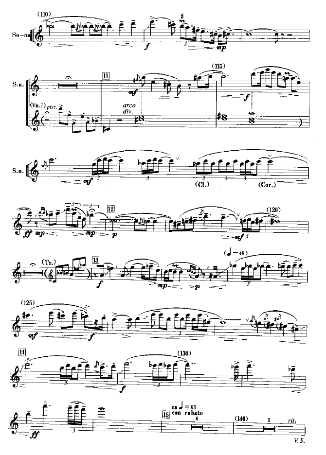 Tianle（suona sheet music）