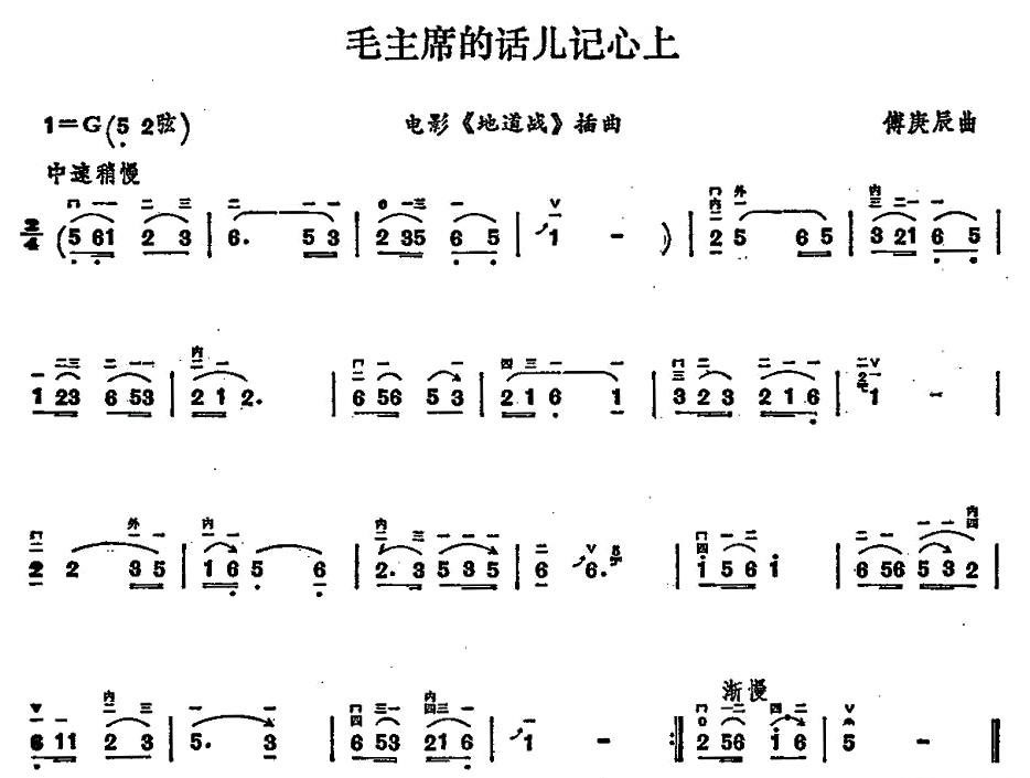 毛主席的话儿记心上