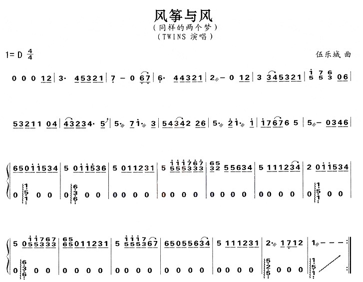 风筝与风