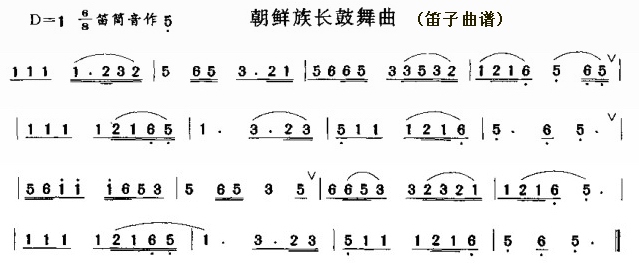 朝鲜族长鼓舞曲