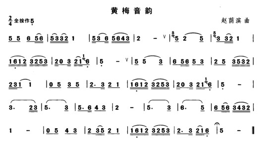 黄梅音韵