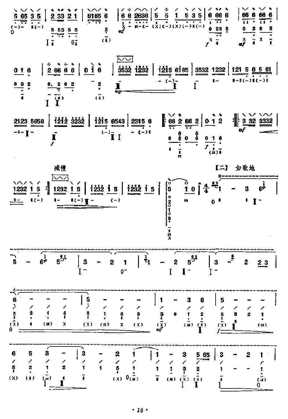 Spring to Lhasa (Pipa)（pipa sheet music）