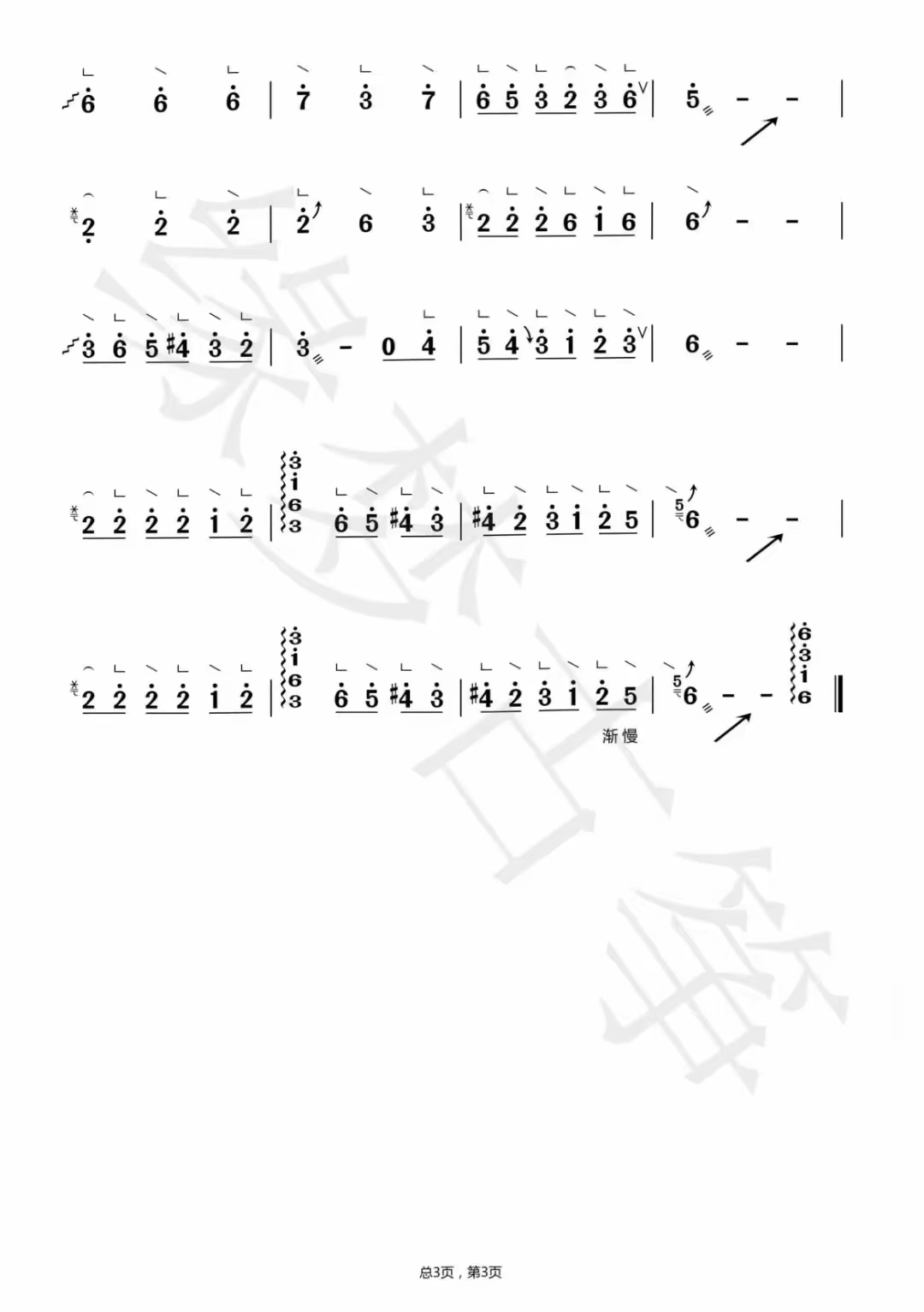 滚滚红尘（古筝）