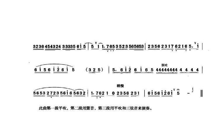 海青歌（中音唢呐独奏）