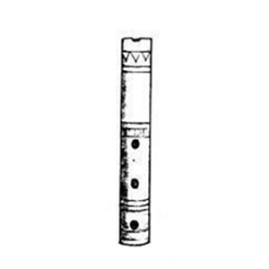 The material and structure of the flute