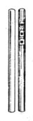 The structure and composition of the double-pipe nose flute