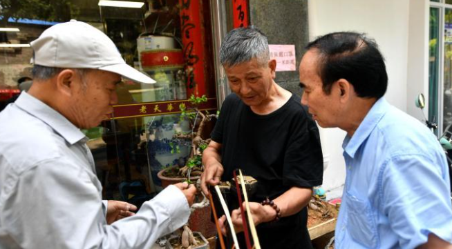 Three generations of a family who still stick to traditional skills