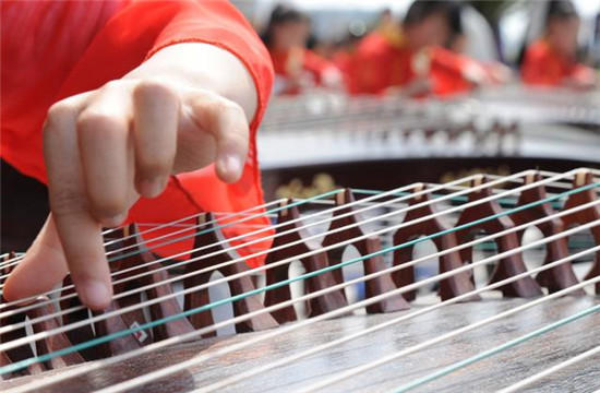 What are the beginner's guzheng skills?