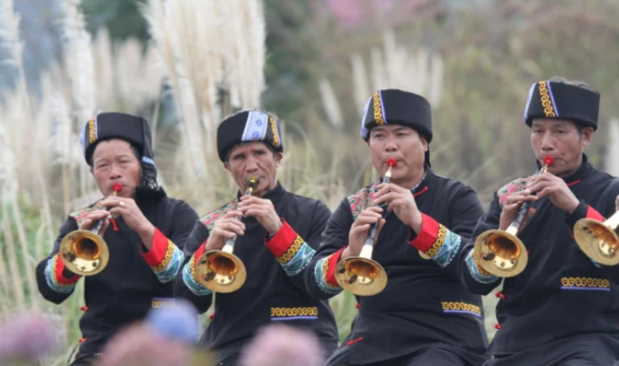 丘北壮族唢呐扎根多彩壮乡 守住乡土文化之根