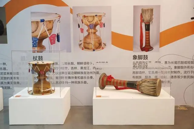 The Cultural Exhibition of Chinese Minority Musical Instruments Opens in Xuhui