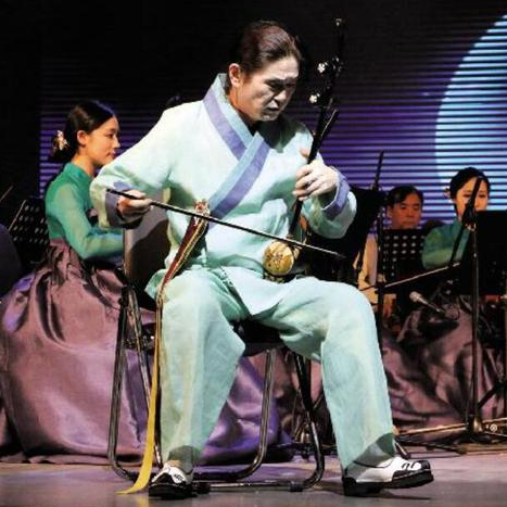 朝鲜族民族乐器中唯一的拉弦乐器：奚琴