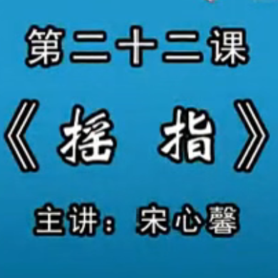 宋心馨古筝教学第二十二课：摇指