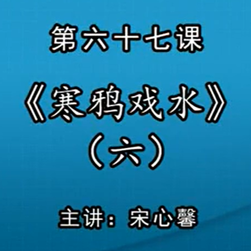 宋心馨古筝教学第六十七课：《寒鸦戏水》（六）