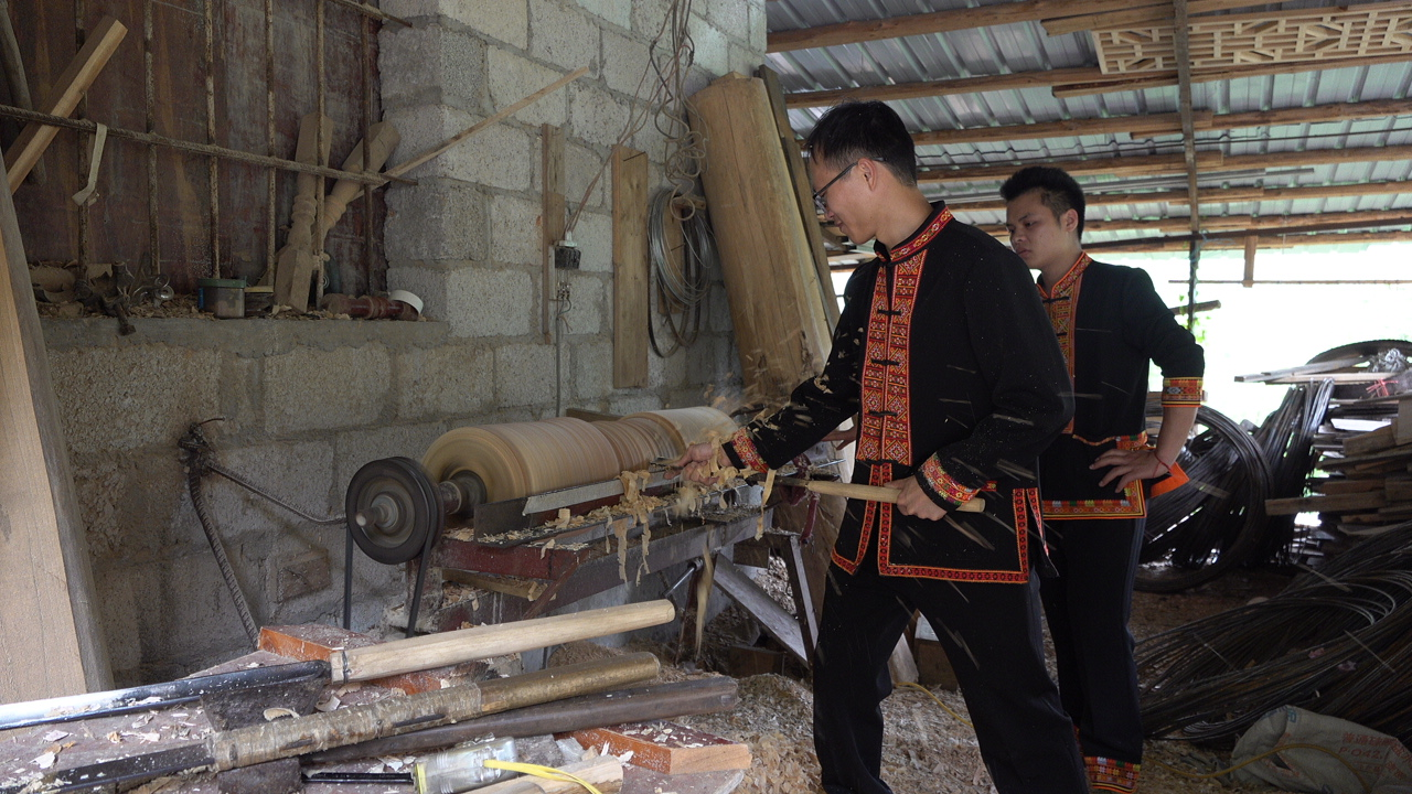 Inheritance of the production skills of yellow mud drums