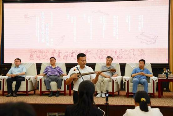 Cross-temporal gathering of traditional musical instruments on the Silk Road, dialogue with intangible cultural heritage