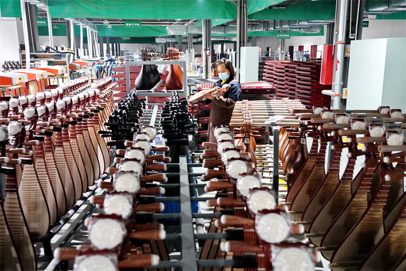 Suning, Hebei: National musical instrument industry plays a high-quality development melody